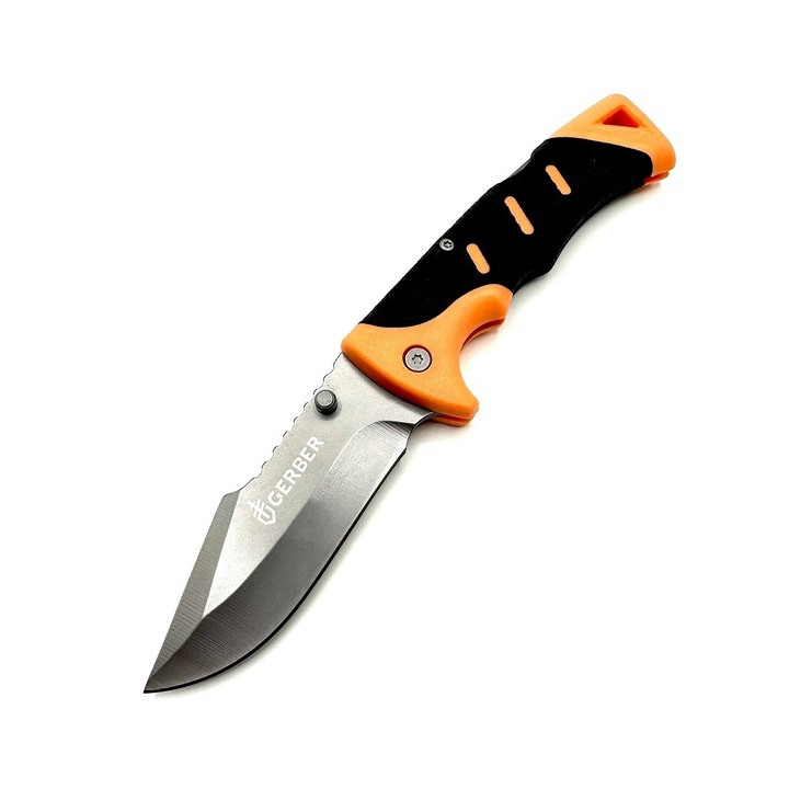 Briceag Manual Bear Grylls Survival, 22cm, Husa cu Prindere Curea