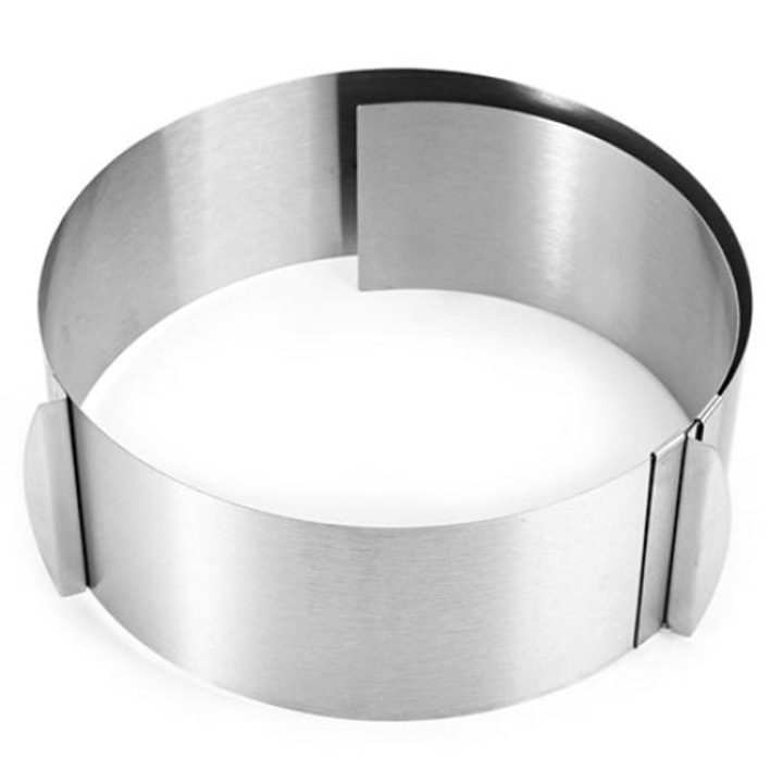 Állítható tortagyűrű, Zola®, átmérője 16-30 cm, magassága 8 cm
