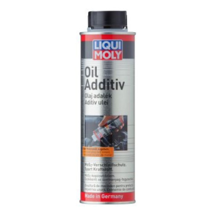 Adalékanyag Liqui Moly, Olajhoz, MOS2-vel, 300 ml
