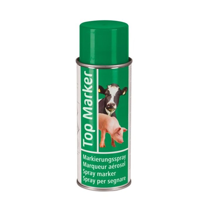 Jelölő spray teheneknek és sertéseknek, zöld, 500 ml