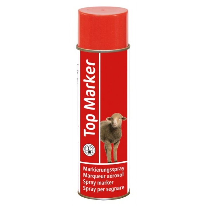 Маркиращ спрей за овце, TopMarker, червен, 500 мл
