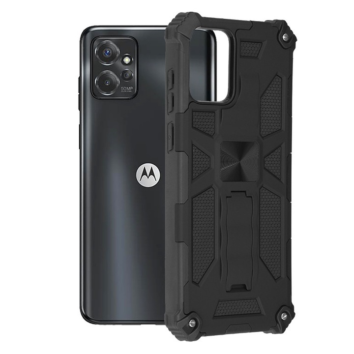 Калъф за Motorola Moto G Power, Techsuit Blazor Series, черен