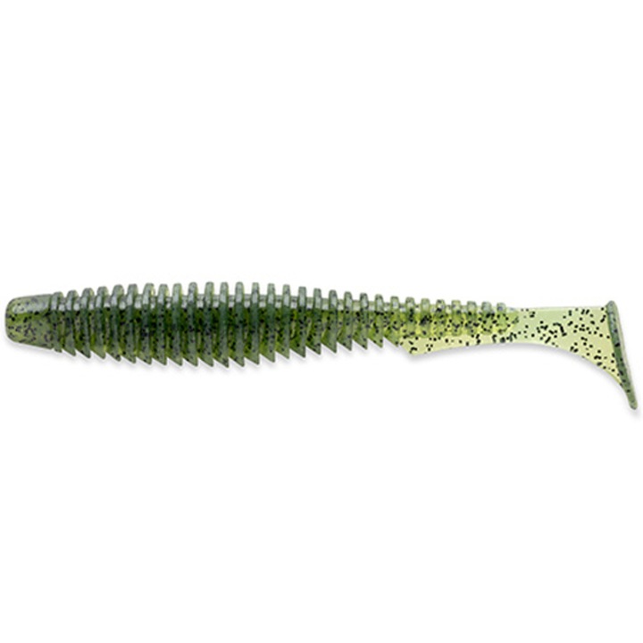 Комплект от 10 меки примамки FishUp U-Shad 5cm 042 Watermelon Seed