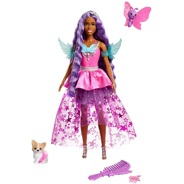 Кукла Barbie, Fairytale Pets, Brooklyn A Touch of Magic, 30 см
