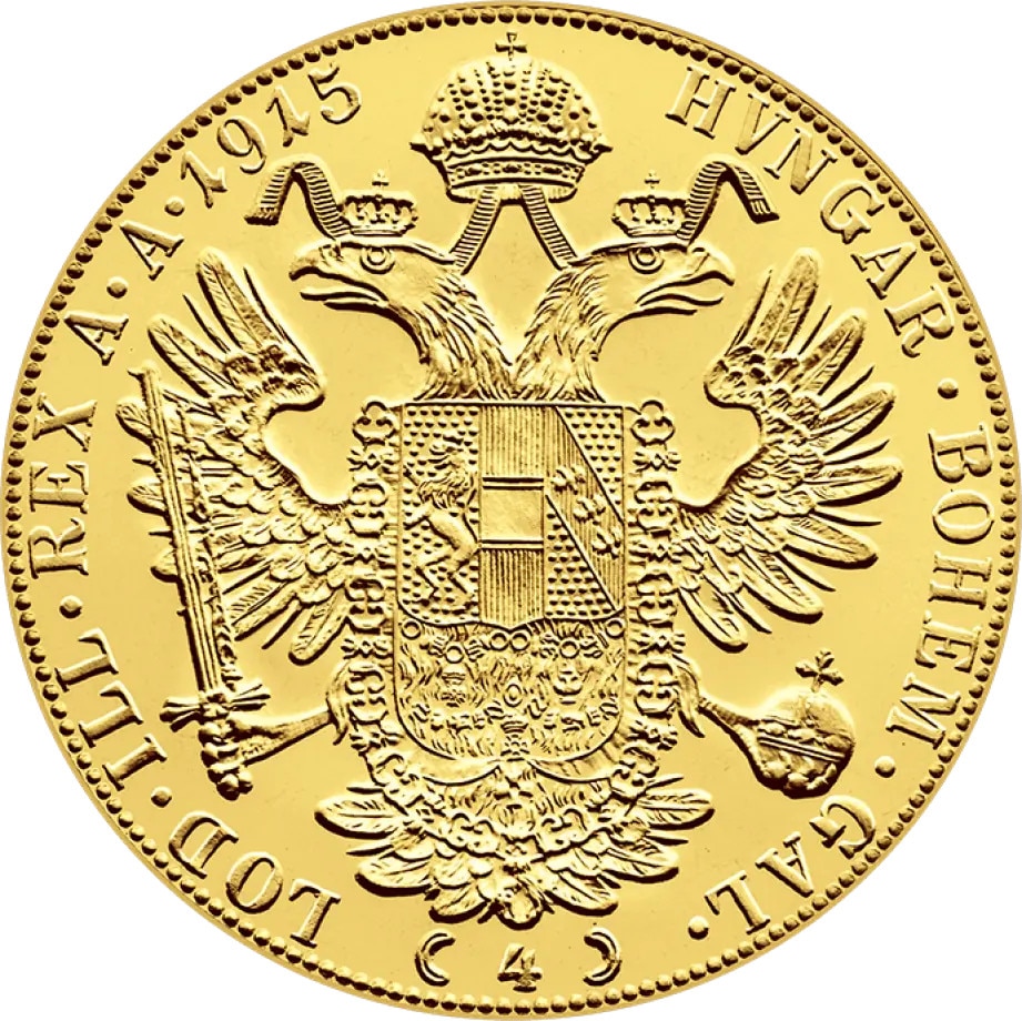 Moneda Aur Franz Joseph (Iosif), 4 Ducati,, Austria, 23,6k, 13,96