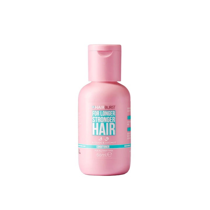 HairBurst Travel Size Balzsam a hosszabb és egészségesebb hajért, 60 ml