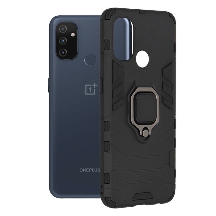 Кейс за OnePlus Nord N100, Techsuit Silicone Shield, черен