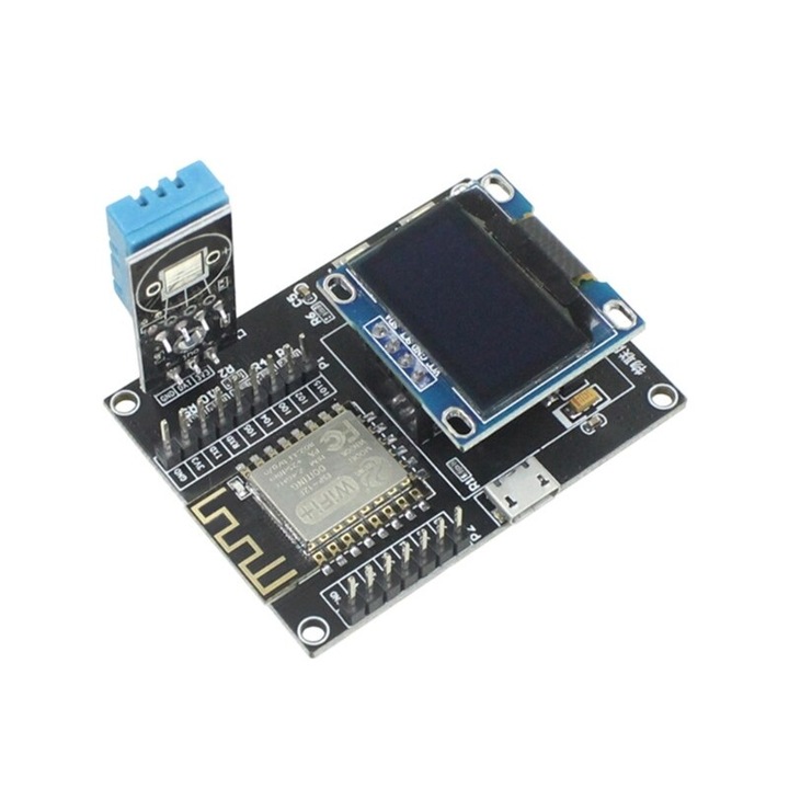 Placa de Dezvoltare IoT cu ESP8266 si DHT11, 0.96"
