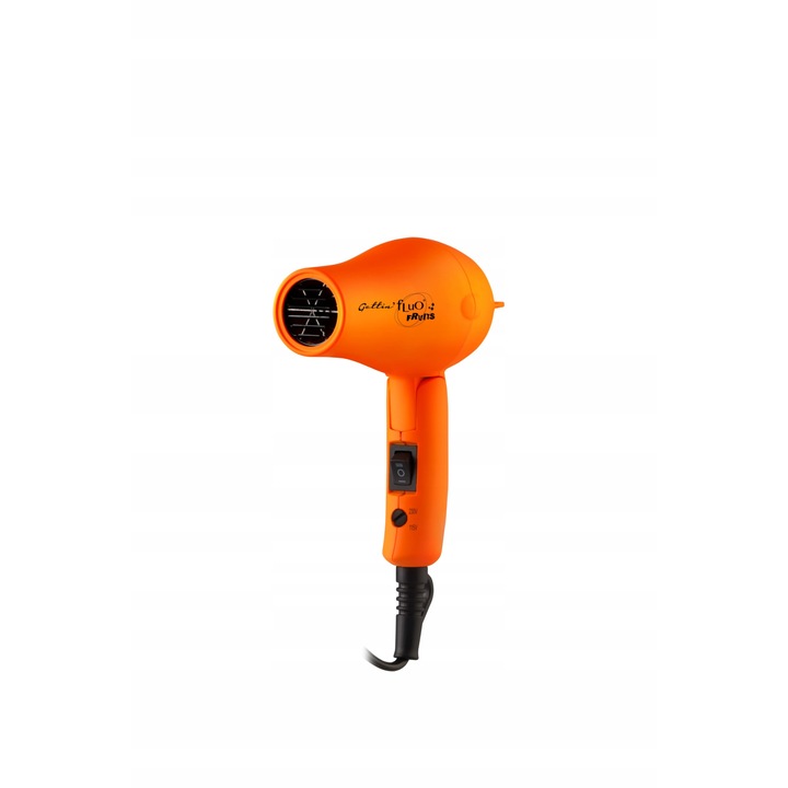 Сгъваем сешоар LABOR PRO, 1800W, 3 температурни степени, Оранжев