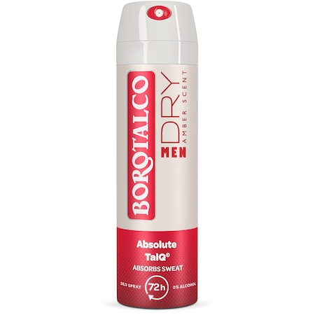 Deodorant Spray Borotalco Men Amber, 150 ml