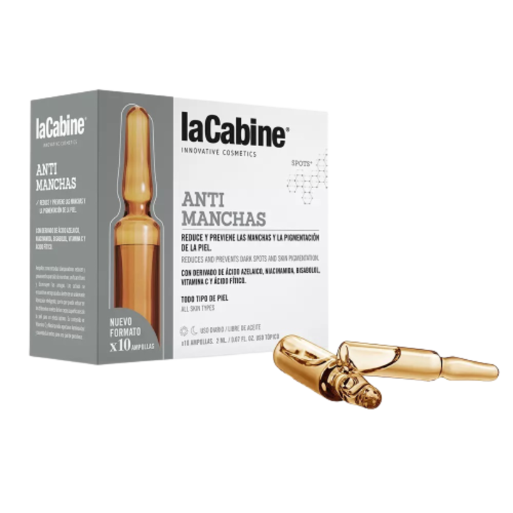 Set fiole faciale anti-pete pentru toate tipurile de ten, La Cabine 10 x 2 ml