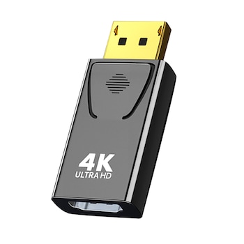 Adaptor mufa DisplayPort (DP)-HDMI Active 4K 30HZ, suporta rezolutie Full HD, convertor DP tata la HDMI mama
