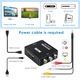 Mini AV(RCA) към HDMI конвертор, 1080p, видео и стерео аудио