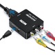 Mini AV(RCA) към HDMI конвертор, 1080p, видео и стерео аудио
