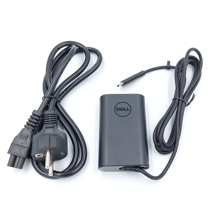 MiliPow Alimentatore USB-C 45W HDCY5 492-BBUS Per Notebook Dell – Caricabatterie Compatibile Con XPS, Latitude, Inspiron, Venue, Cavo 1.8m