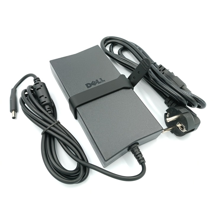 Зарядно за лаптоп Dell, 19.5V, 6.7A, 130W, Черно