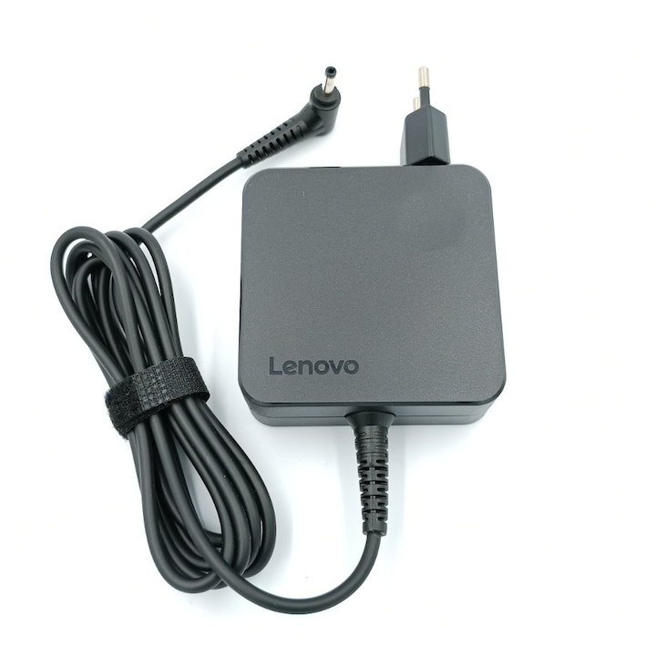 Laptop töltő, Lenovo, 65 W, 20 V, 3,25 A, Fekete
