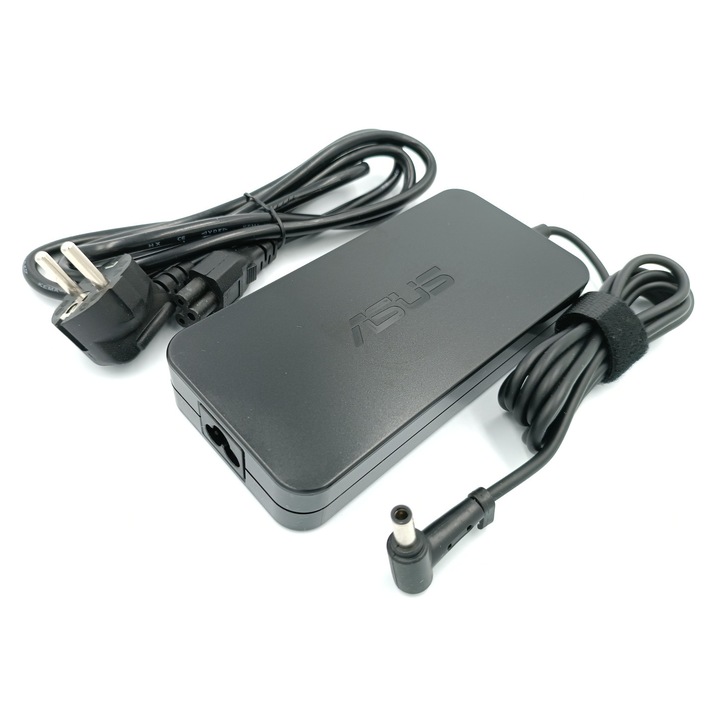 Incarcator laptop, Asus, Compatibil cu Asus 19V, 6.32A, 120W, 6.0 x 3.7mm, A15-120P1A FX505 TUF Gaming, Negru