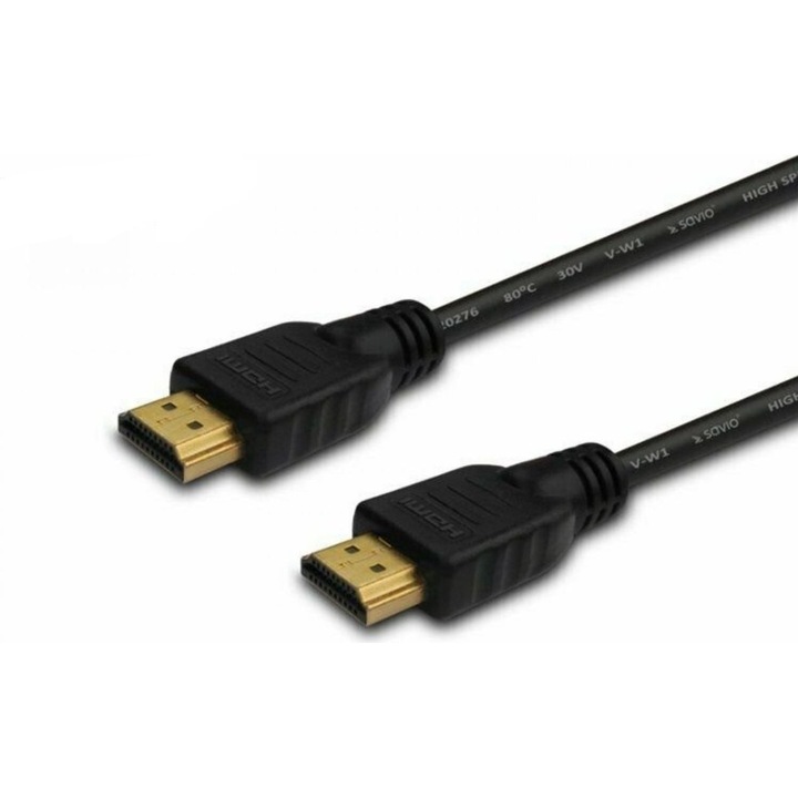 Cablu HDMI-HDMI, lungime 1.5 m, negru