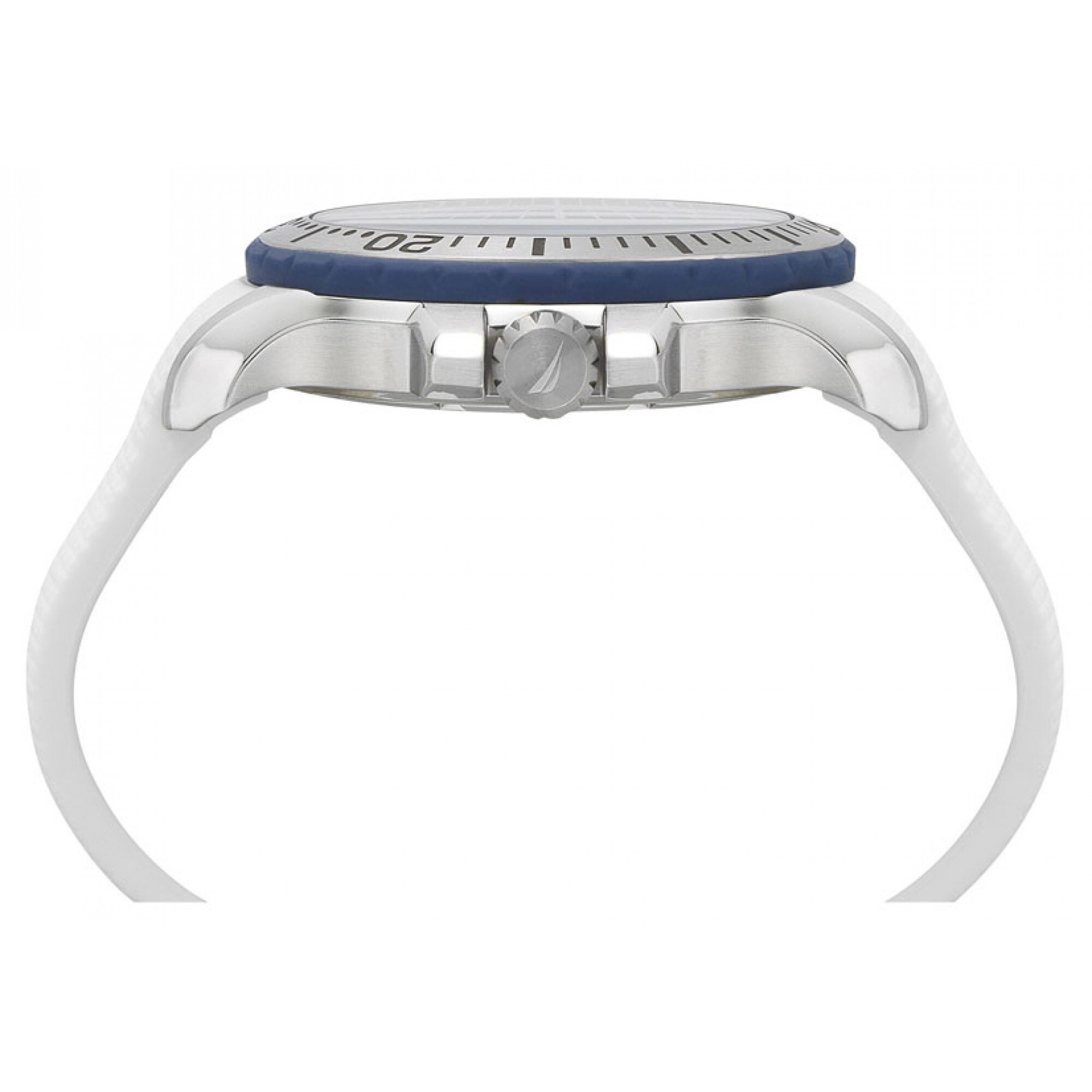 Nautica NAPAUC001 Orologio Uomo, Cassa 49mm, Movimento Giapponese, Multifunzione, Cinturino In Silicone, 10 ATM - 3