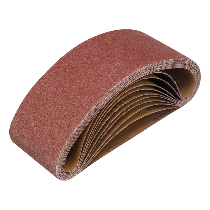 Hartie abraziva pentru masina de slefuit cu banda, P 60, 100 x 610 mm, 10 buc, MTX