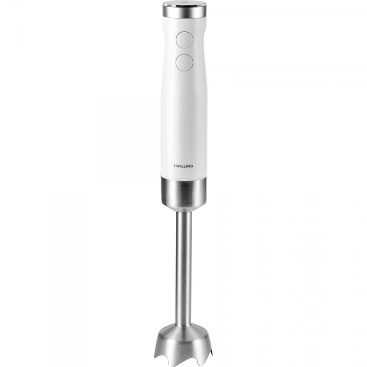 Blender de mana, Zwilling, 800 W, Otel/Plastic, Alb