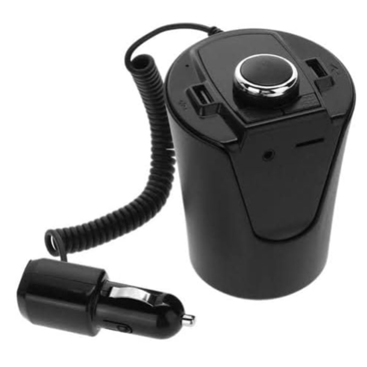 Többfunkciós készlet BX6 BX7 FM Bluetooth funkció 2 USB porttal Slot TF CARD AUX Fekete