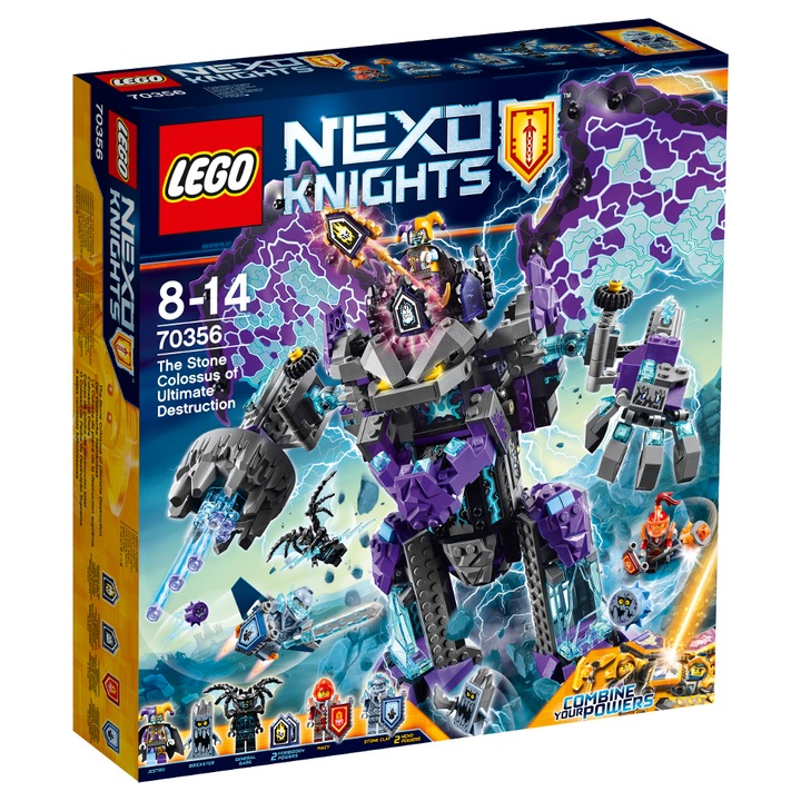 LEGO® Nexo Knights Colosul de piatra al distrugerii supreme 70356