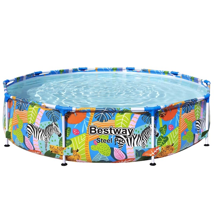 Плувен басейн с рамка Steel Pro Bestway, 305x66 см, 13.98 Kg