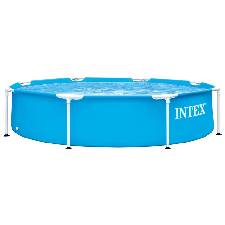 Piscina cu cadru de metal INTEX, 244x51 cm, 7.5 Kg