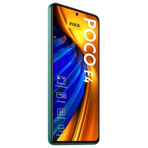 Telefon mobil Xiaomi Poco F4, Dual SIM, 128GB, 6GB RAM, 5G, Verde