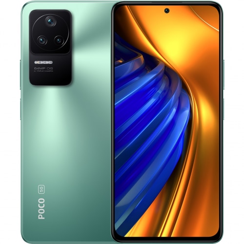 Telefon mobil Xiaomi Poco F4, Dual SIM, 128GB, 6GB RAM, 5G, Verde