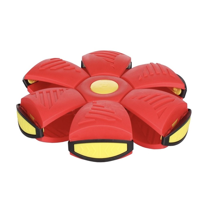 OEM Koronggá alakítható repülő labda, piros szín, 22,5 cm +3 év