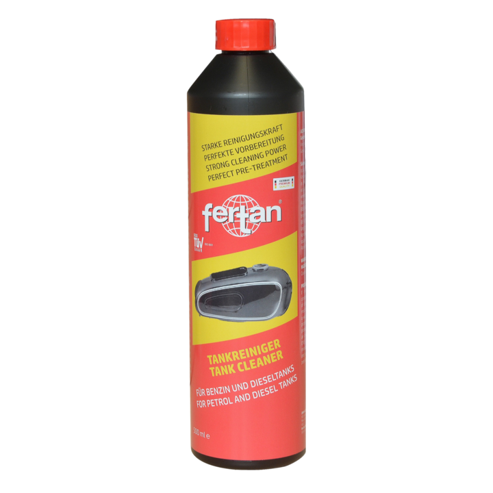 Solutie de curatat rezervor auto, moto, tractor, atv, quad, barca, ambarcatiune - Fertan Tank Cleaner - 500 ml