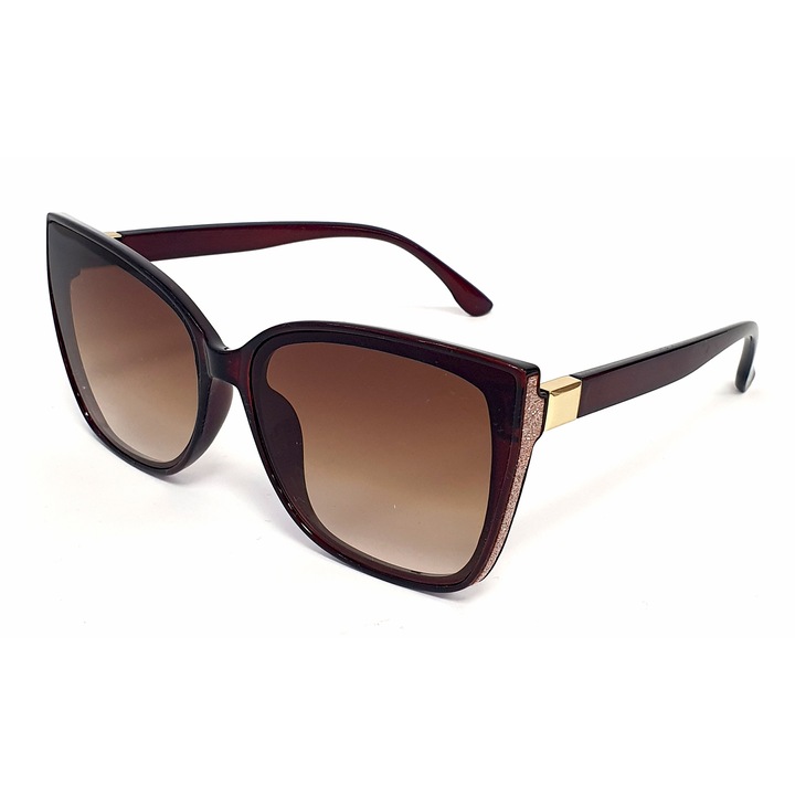 Noi napszemuveg, UV 400 vedelemmel, tokkal egyutt - 59875, Barna