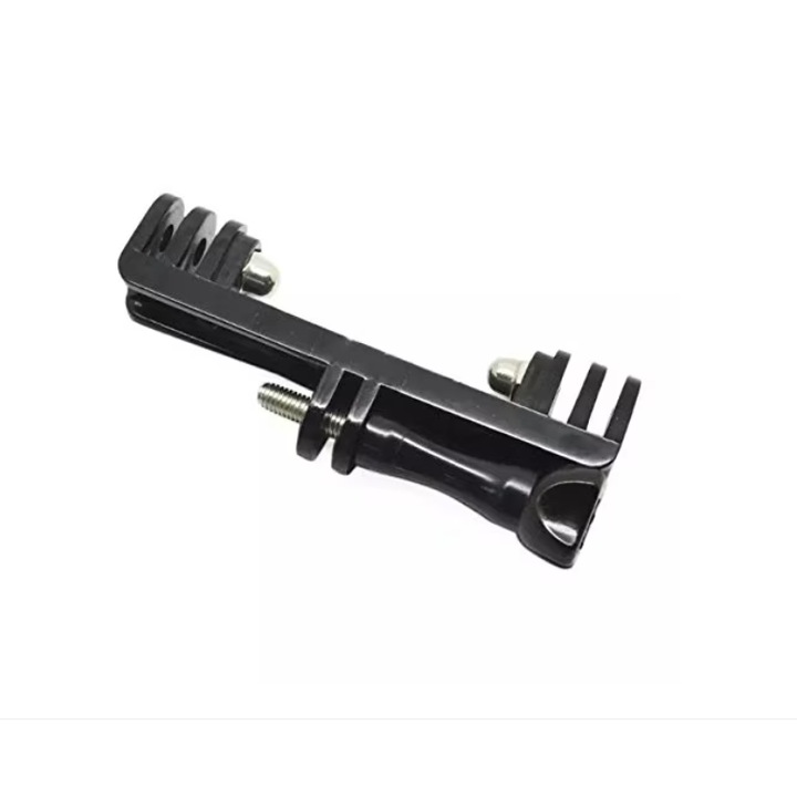 Поддръжка за монтиране на 2 спортни камери GoPro Hero Session Mini SJ cam, Xiaomi, GitUp адаптер