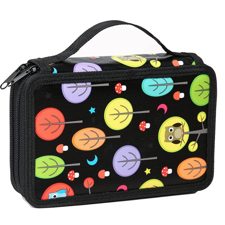 Несесер HERUSI 72 слота многоцветен Oxford 72x20x5cm