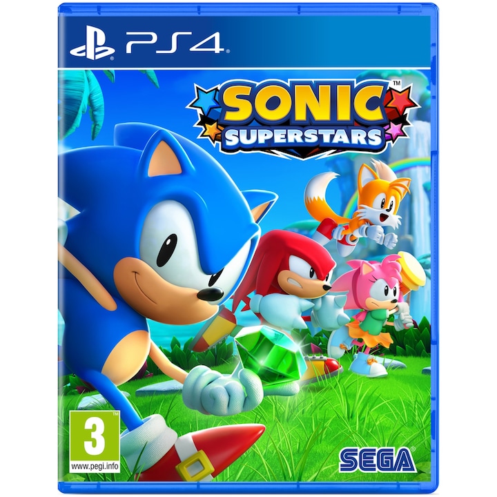 Sonic Superstars játék Playstation 4-re