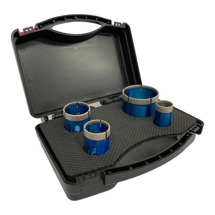 Set 4 carote diamantate UltraThin M14, diametru 25,32,38,60 mm, Top Ceramic 79308