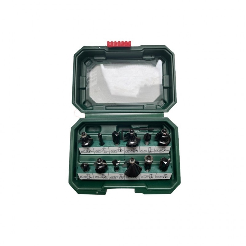 Set biti frezare pentru 1795, 12 elemente, Hecht 001795 - eMAG.ro