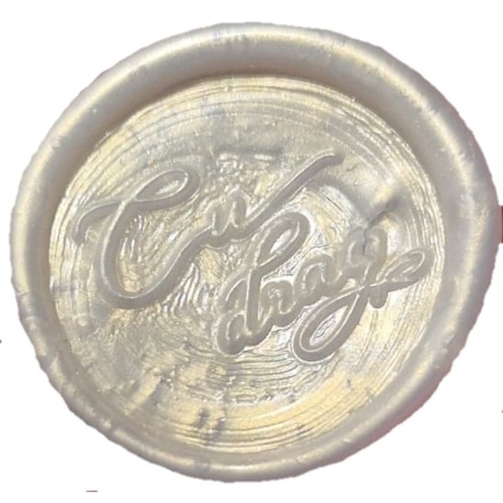 Златен холографски восък за сватбени покани за кръщене - 100 бр./оп.