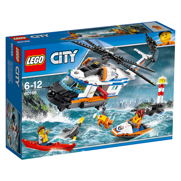 LEGO® City Тежкотоварен спасителен хеликоптер 60166