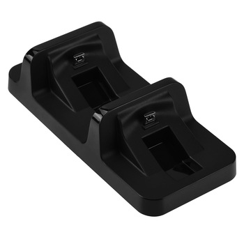 Incarcator Dobe dual charging dock pentru wireless controller PlayStation PS4 / SLIM / PRO, negru Incarcator Dobe dual charging dock pentru wireless controller PlayStation PS4 / SLIM / PRO, negru