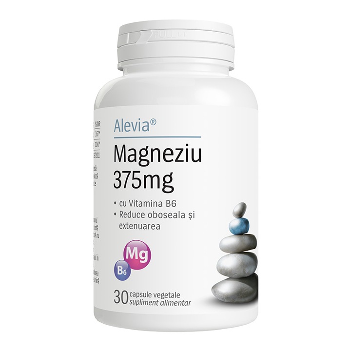 Magneziu 375mg, Alevia, 30 capsule