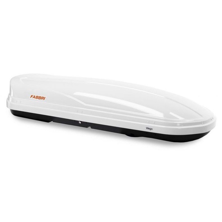 Багажник Fabbri Supernova 450 Glossy White, 175x82x46cm, 450 литра