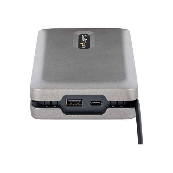 Докинг станция и порт репликатор, Startech, USB 3.2 Gen 2 (3.1 Gen 2) тип C Сив (DKM31C3HVCPD)