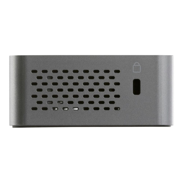 StarTech TB3CDK2DHUE Thunderbolt 3 докинг станция и порт репликатор с кабел, черен/сив