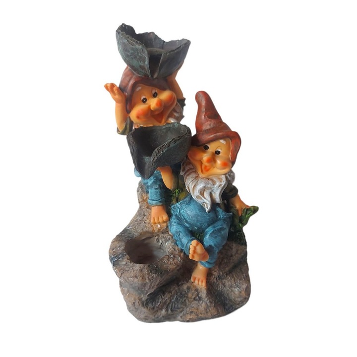 Артезиански фонтан с джуджета, 30 см, 1624LD