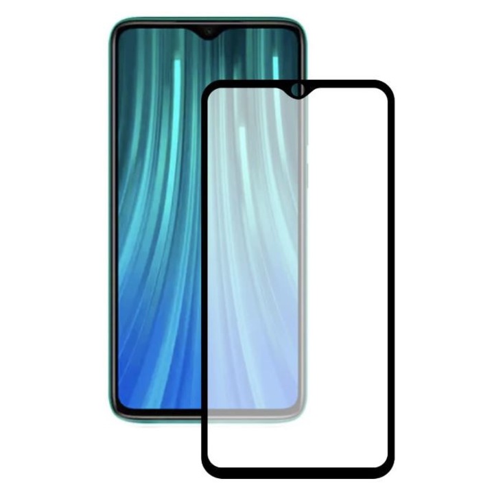 Folie de protectie display Huawei Nova 5 Pro, sticla securizata 9H, culoare Negru-Transparenta