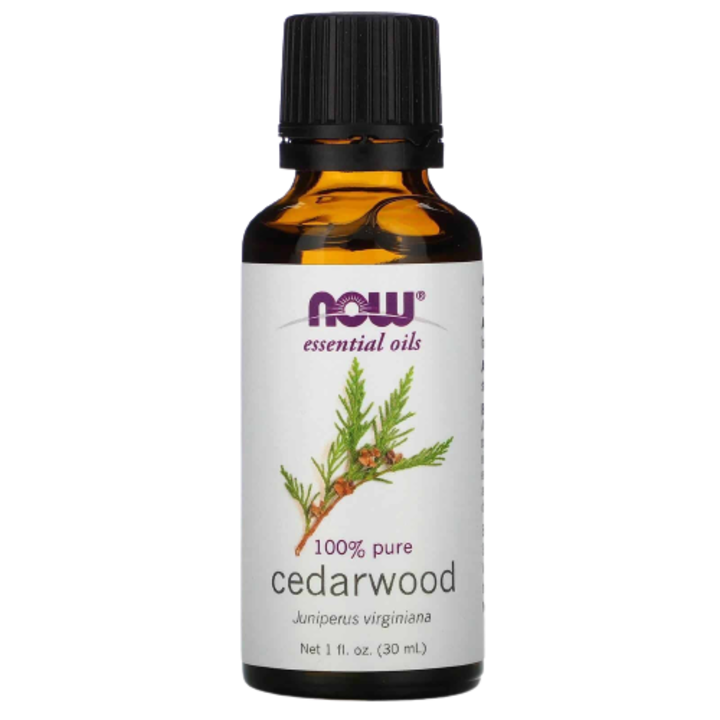 Essential Oil Cedarwood 1 fl. oz., Now foods, 30 ml